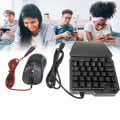 Miniatyrbilde 11 av 11: 4 i 1 Mobilspill Combopak Mobilspillkontroll Spilltastatur Muskonverter for Android for iOS Telefon