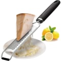Miniatyrbillede 1 af 5: Manuel Ost Rivjern & Citrus Zester Premium Classic Sharp Rustfrit Stål Zester Rivjern, ideel til Parmesan, Hård Ost, Ingefær, Chokolade, Muskatnød a