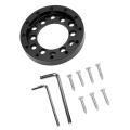 Pikkukuva 6 / 11: 70 mm ohjauspyörän sovituslevy, ammattimainen alumiininen kilpa-autojen ohjauspyörän sovitin Logitech G25 G27:lle