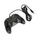 Miniatyrbillede 4 af 11: Trådløs Spilkonsol Dobbelt Vibration RGB Transparent Skal Gamepad Joystick til Xbox PC Sort
