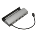 Miniatyrbild 6 av 11: USB-C-dockningsstation 4K 60Hz 3 USB-portar 100W PD RJ45 1000 Mbps USB-C-hub Multipel adapter för Valve Steam Deck