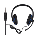 Miniatyrbillede 5 af 10: Universal Dobbeltsidig Headset med Mikrofon Spilhovedtelefon til PS4/Slim/Pro/ONES X/Switch