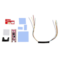 Pikkukuva 1 / 11: RPi Pico -joustava mikrokontrolleri -kortti, kaksiydininen 264 kt ARM Cortex M0+ -suoritin, SD2SP2 SDLoad SDL -sovitin, punainen