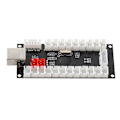 Pikkukuva 3 / 9: Arcade-peli USB-kooderi ohjain akryyli-kristallikuoressa Raspberry Pi:lle ja PC:lle Mainframe882C