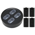 Miniatyrbilde 5 av 11: Batteripakke og lader for Xbox One-kontroller - 4x800mAh ladestasjon, oppladbare batterier for Xbox One S X