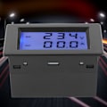 Pikkukuva 5 / 9: D85-2042A Kaksois-LCD Jännite- ja Virtamittari, AC 80-300V & 200-450V, Mittaa 0,1-100A Virtamuuntajalla