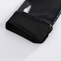 Miniatyrbillede 11 af 11: Cosplay Handsker Faux Laklæder Elastisk Forhindrer Glidning Mode Lange Handsker til Performance Sort