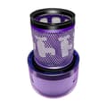 Miniatyrbillede 3 af 5: 2 stk. HEPA-filter til V12 Slim Detect Absolute Extra/Total Clean Som Vist