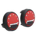 Miniatyrbillede 9 af 11: 1 Par Gamepad Rocker Caps Cover Case Passer Til PS4/PS5 Spilkonsoller Tilbehør Til Bil Rød