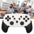 Miniatyrbillede 11 af 11: Trådløs Spilkontroller Justerbar Burst Speed Multi Mode Bluetooth Gamepad til Switch til Steam Telefon PC Tablet