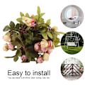 Miniatyrbilde 6 av 10: 2,5 m Batteridrevne LED-Blomsterlys for Jul, Bryllup, Fester og Hjemmedekor