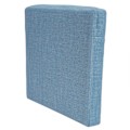 Miniatyrbilde 8 av 11: Hjemme-Yoga Matte Kvadratisk Myk Gulv Pute Avtakbar Vaskbar Meditasjonsmatte Pute Blå 40 x 6cm (L x B x H)