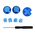 Miniatyrbild 5 av 11: Kontrollknappar för reparation av Switch Pro - Metall, DIY-utbyte, Joystick, ABXY, D-Pad, Tangenter