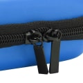 Miniatyrbilde 11 av 11: 2 stk EVA Hard Package Case Oppbevaringsveske Bærbar Veske Beskyttende Etui med Snøring for 2DS Blå