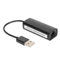 Pikkukuva 1 / 11: Ethernet-sovitin USB:stä 10/100 Mbps:n verkkoon, Plug and Play -langallinen LAN-verkkoadapteri kytkimelle, Windowsille ja OS X:lle