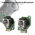 Miniatyrbillede 7 af 10: 2 stk Professionelle Korrosionsbestandige Udskiftnings-Vippknapper til Wii U Gamepad
