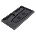 Miniatyrbillede 9 af 11: GP5‑1510 Multifunktionel Køleblæserbase Dobbelt Controller Opladningsstation Køleblæserbase med 2 USB C til PS5