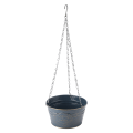 Miniatyrbillede 2 af 11: Jern Spand Blomster Implement Med Jernkæde