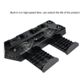 Miniatyrbillede 8 af 10: Bærbar 3 i 1 opladningsdock-laderbase til PS4 Slim Pro VR