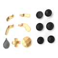 Miniatyrbild 11 av 11: Spelkontroll-Joystick- och Paddelbyte Tillbehör Ersättning för Xbox One Elite Series 2-kontroll Guld