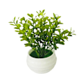 Miniatyrbilde 1 av 7: Simulert grønn plante potteplanter simulert sukkulent liten bonsai (hirse potteplanter)