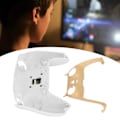 Miniatyrbillede 11 af 11: Game Controller Bagknap-tilbehør Professionel Mapping Burst Gamepad Dobbelt Bagknap til PS5 Controller Hvid