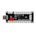 Pikkukuva 2 / 9: Arcade-peli USB-kooderi ohjain akryyli-kristallikuoressa Raspberry Pi:lle ja PC:lle Mainframe882C