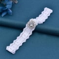 Miniatyrbilde 8 av 9: 2 stk. Kvinne/Jente Bryllup Rhinestone Beinring Mote Elegant Brud Blonder Lårbelte for Prom Fest