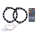 Miniatyrbillede 10 af 11: RGB LED Lysring Bluetooth Synkroniseret Musik 400 Effekter 8 Farver LED Båndlys med App Kontrol til PS5 Konsol