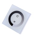 Miniatyrbillede 10 af 10: Hvid Enkeltfarvet Touch Panel Dæmper Vægskifter til LED Lysstrimler, DC 12V-24V Controller