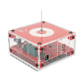 Miniatyrbillede 10 af 11: 4 Tommer Bluetooth Musik Tesla Spole Kunstig Belysning Interessant Plug and Play Eksperimentel Bordplade Legetøj 100‑240V Rød EU Stik