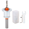 Miniatyrbild 1 av 5: Justerbar Countersink Bit Set Ersättningskombination med Wood Metal Power Tool Box