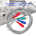 Miniatyrbillede 7 af 11: High Definition AV Audio Video Adapter HDTV Komponentkabel Wire til Wii U Spilsystem