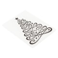 Miniatyrbilde 10 av 10: Sett med 4 assorterte jule-pregemapper for DIY-håndverksprosjekter