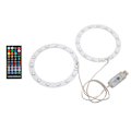 Miniatyrbillede 9 af 11: RGB LED Lysstribe Kit til PS5 Konsol Synkroniser Musik Spil Lyd 8 Farver 400 Lyseffekter 3 Kontrolmetoder
