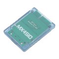 Miniatyrbilde 3 av 11: MX4SIO SIO2SD Minnekortadapter Håndlaget Stabil Erstatning Minnekortadapter for PS2 Transparent Blå