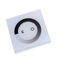 Miniatyrbillede 4 af 10: Hvid Enkeltfarvet Touch Panel Dæmper Vægskifter til LED Lysstrimler, DC 12V-24V Controller