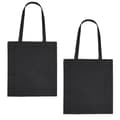 2-pack tygpåse - Fairtrade svart