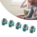 Pikkukuva 11 / 11: 5 kpl Vaihto 3D Ohjaussauva Ammattimainen Pelikonsolin Analogi-tikku Moduuli PS5 Pelikonsolille
