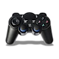 Miniatyrbillede 2 af 5: Trådløs Spilcontroller Følsom 2.4G Joystick Controller til Android TV Set Top Box Sort