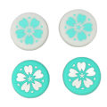 Miniatyrbilde 4 av 11: 4 stk. Tommelgrep Caps for Switch Myke Silikon Forhindrer Glidning Utskiftning Joystick Caps Tommelpinne Caps for Switch Lite Blå