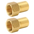 Miniatyrbillede 5 af 11: 2 stk. G3/4 Haveadapter Messingforbindelsesrør Fittings til Havevanding 50 mm