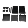 Miniatyrbilde 1 av 11: Spilllagringstårn Mest Lagring 10 Disker 2 Hodetelefonstativ 4 Kontrollere for PS5 for PS4 for SwitchPro for XBOX Series