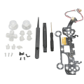 Miniatyrbillede 3 af 11: D-Pad Lysende Knapper Kit DIY Multifarvet Lysende Hjemmeknapper til PS5 Controller