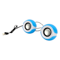 Miniatyrbild 3 av 11: USB Minihögtalare Dator PC Stereo USB-driven Plast Desktop Extern Högtalare 5V 1A