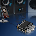Miniatyrbillede 11 af 11: Bluetooth Forstærkerkort 2.1 Kanaler Diskant Bas 2x 50W 100W Subwoofer HiFi APP Kontrol Trådløs BT 5.1 AMP Kort