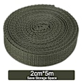 Miniatyrbild 4 av 11: (1 rulle/militärgrön specifikation: 2cm*10m förpackningsstorlek: 18*18*2cm) Multifunktionell nylonflätad tejp