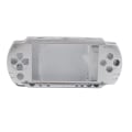 Miniatyrbilde 2 av 11: Erstatningsskall i ABS-materiale for PSP1000-konsoll med skrutrekker, sølv