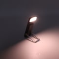 Miniatyrbillede 9 af 10: Ultratynd USB-opladelig Klips-på-boglampe: 3 Lysstyrkeindstillinger, Alsidig Mini Læselampe i Sort