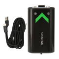 Miniatyrbild 1 av 11: Kontrollbatteripaket 5550mAh Uppladdningsbart Batteripaket med 10ft USB-C Laddningskabel för Xbox One för Xbox Series